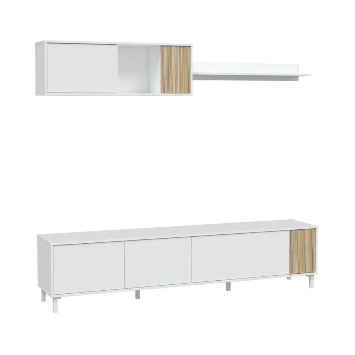 Composición de Salón Blaco Artik/Natur ETHNA 0E6662A