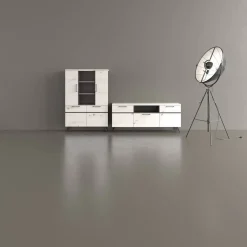 Composición de Salón 260 cm Acabado en Ébano y Albian OTTO 102