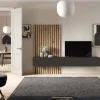 Composición de Salón 250 cm Acabado en Ébano y Artisan BLOCK.2 414