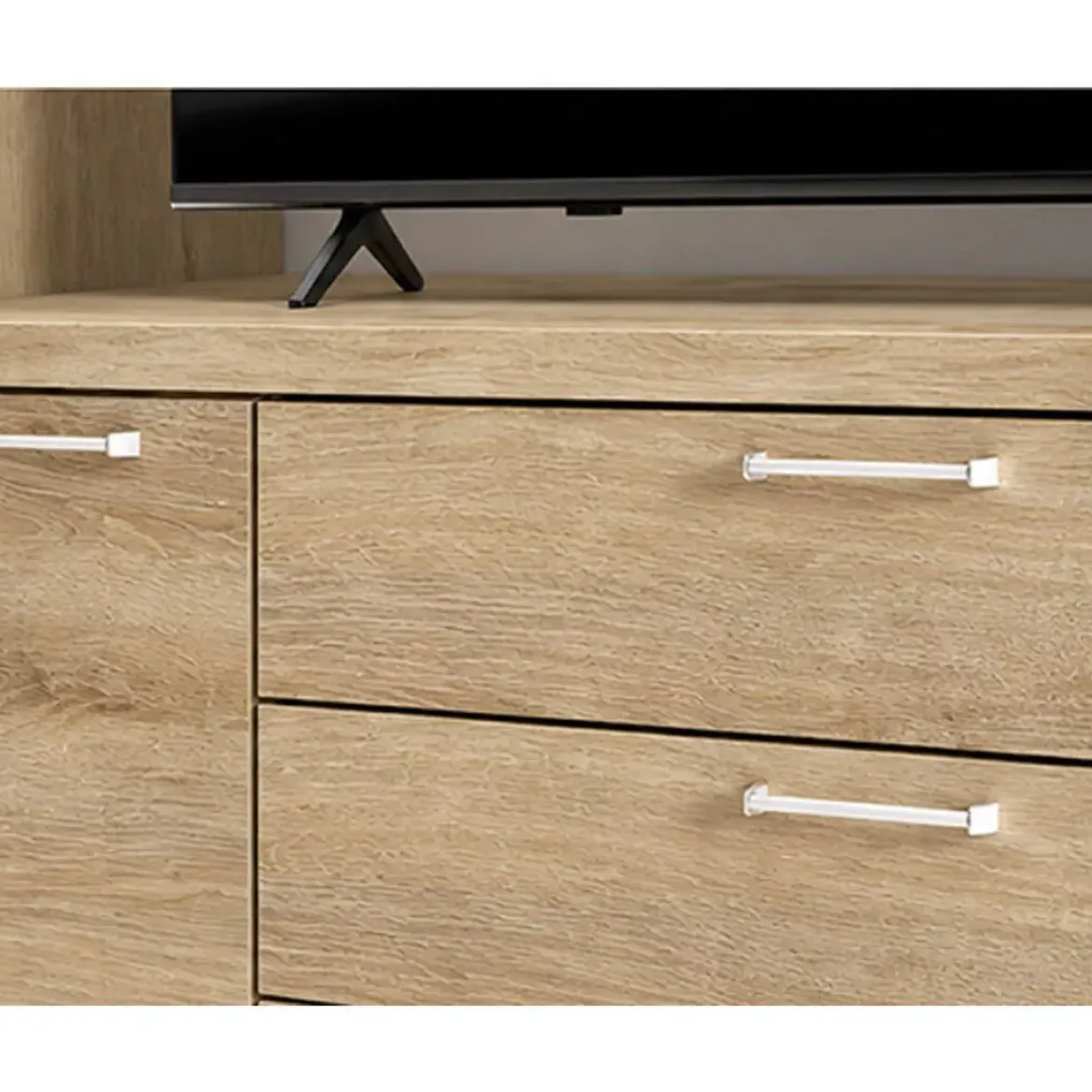 Composición de Salón 340 cm en Roble Natural KRONOS 5 N 616