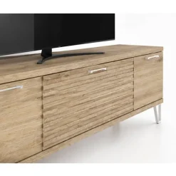 Composición de Salón 260 cm Moderna en Roble Natural KRONOS.5N 607