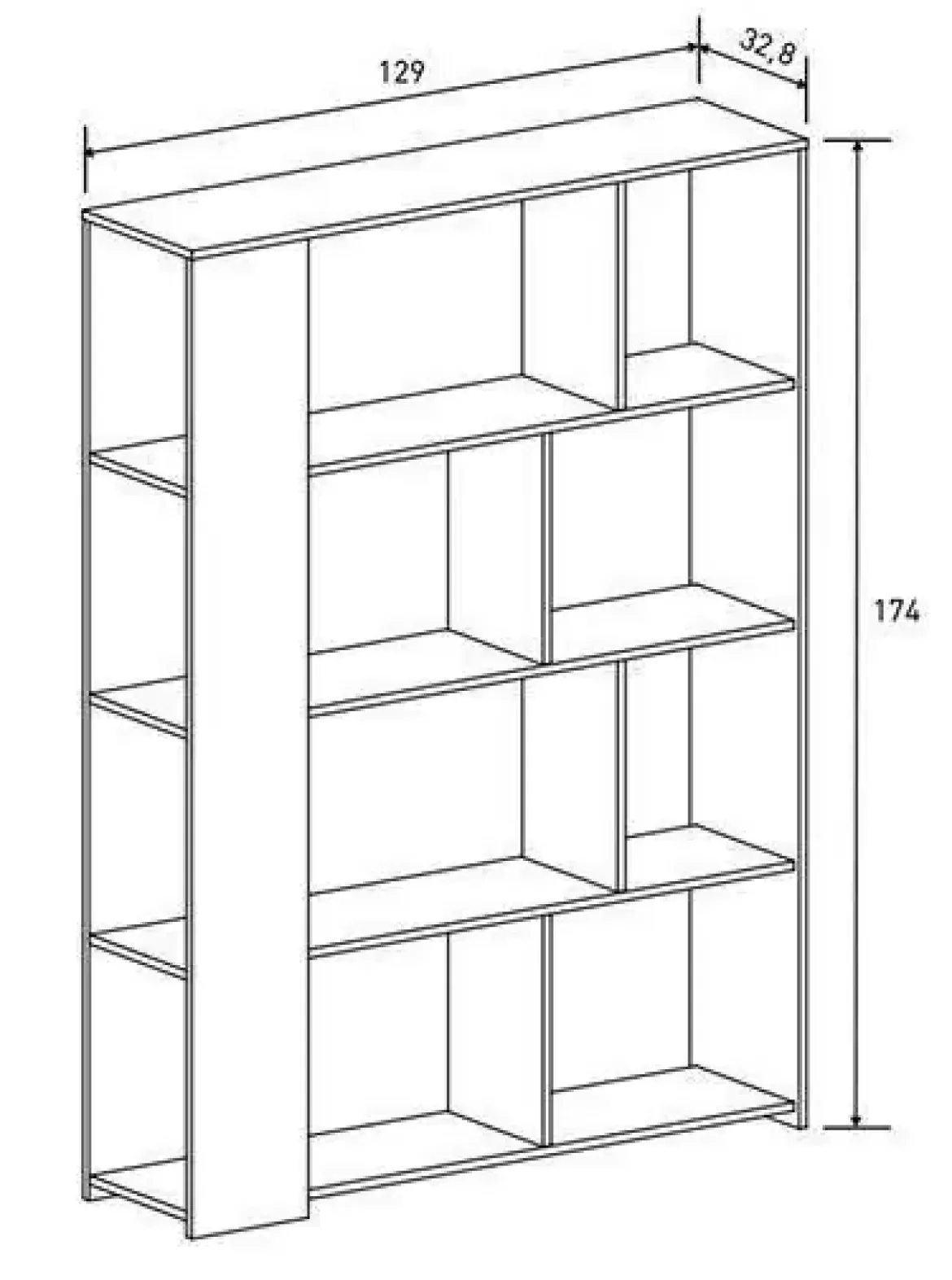 Composición de Salón en Melamina Mauvel-Rayas SOLANA 01