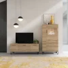 Composición de Salón en Roble Natural KRONOS 5