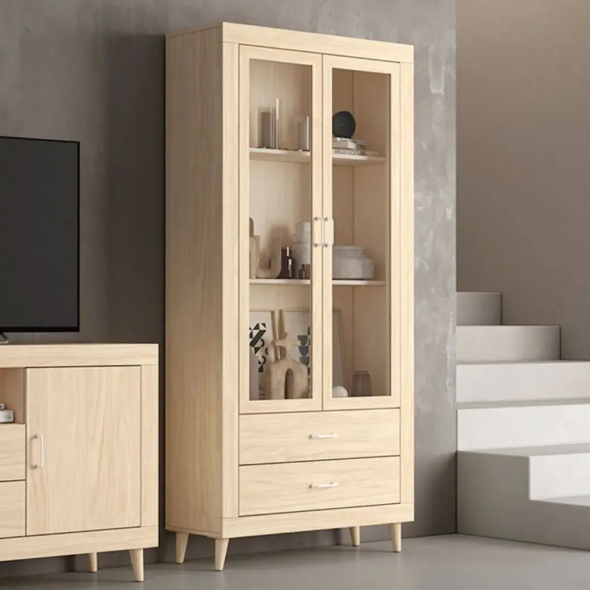Composición de salón MOON EVO alpin de Melamina Nº 56