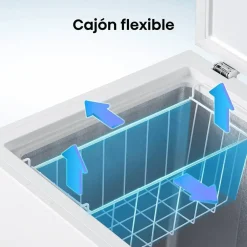 Congelador Horizontal Hisense 297L Clase E Ancho 112cm FT386D4AWLYE