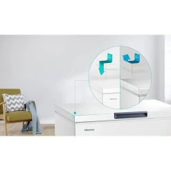 Congelador Horizontal Hisense 420L Blanco E FT546D4AWLYE
