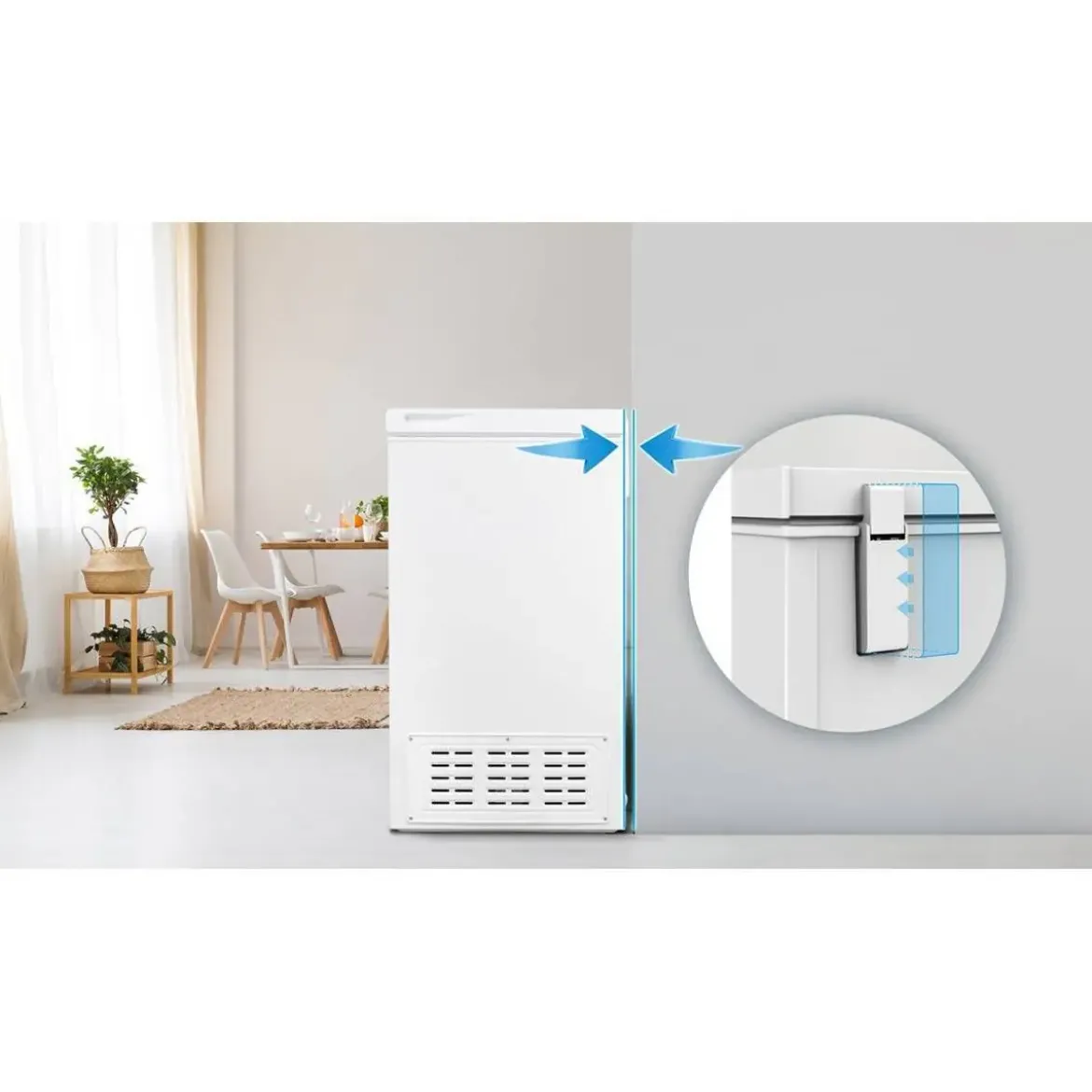 Congelador Horizontal Hisense 420L Blanco E FT546D4AWLYE
