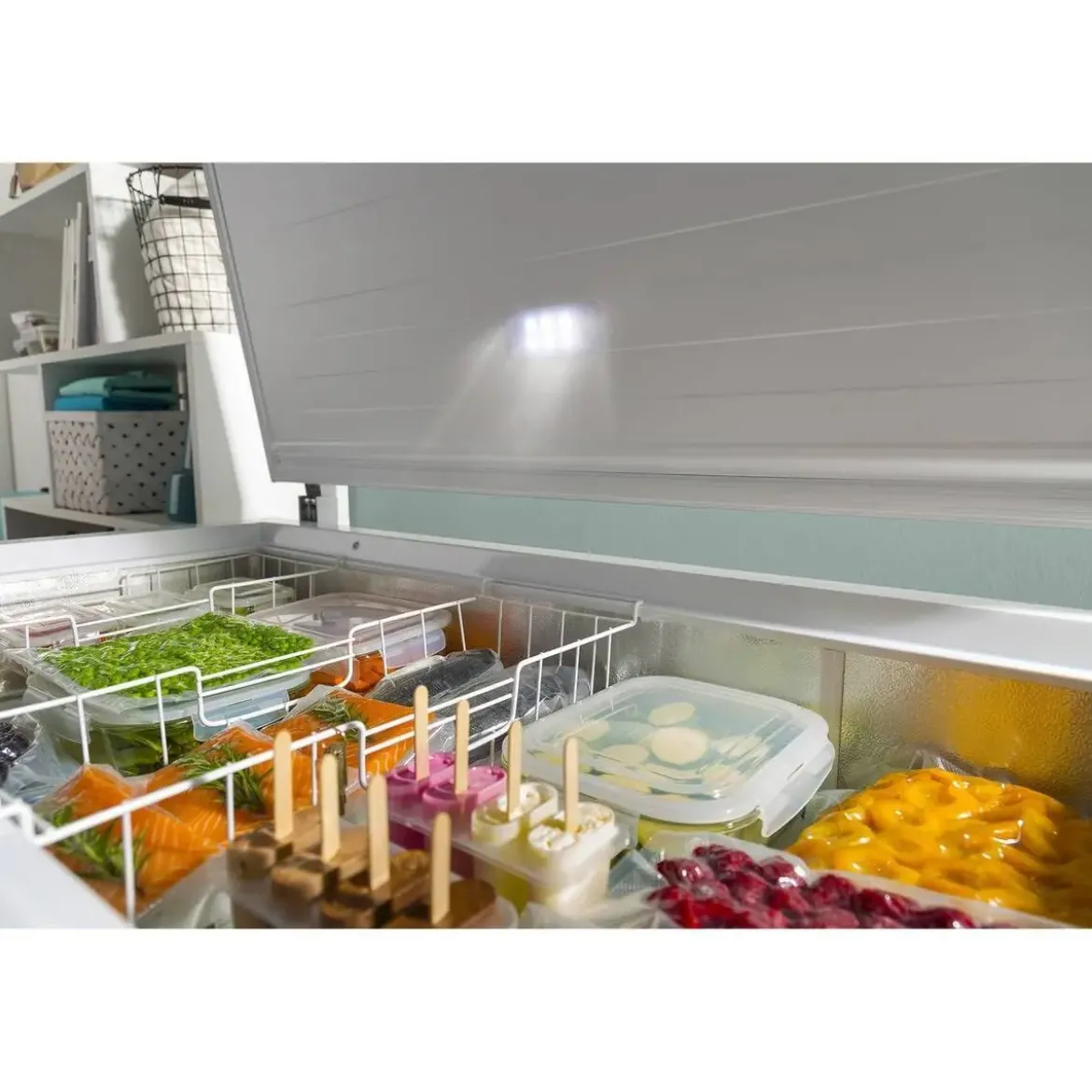 Congelador Horizontal Hisense 420L Blanco E FT546D4AWLYE