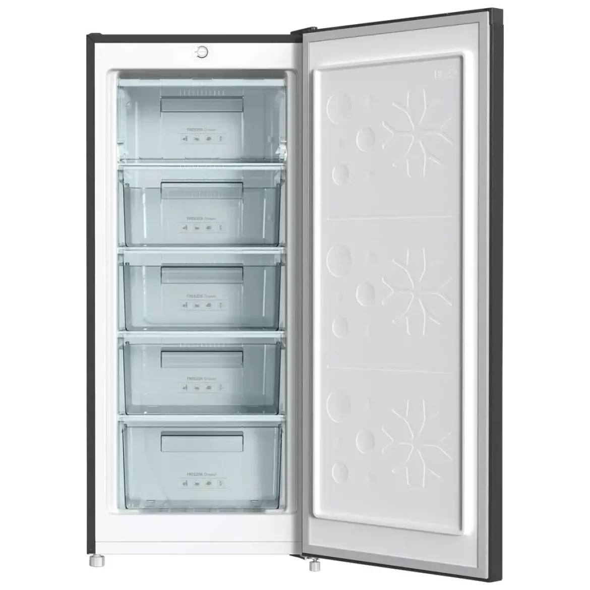 Congelador Vertical INFINITON 140L A++/E Inox 5 Cajones CV140L25XEQ