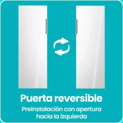 Congelador Vertical INFINITON 240L 172x59.5cm CV240L72WEC