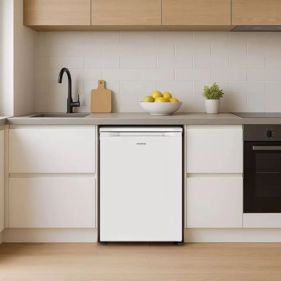 Congelador Vertical INFINITON 85L Clase E CV88L8WEK