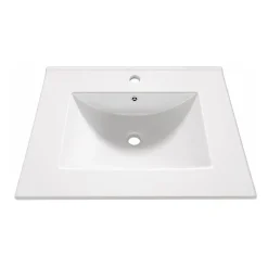 Conjunto de Baño 60 cm con Lavabo Espejo y Grifo FAMILY TECH