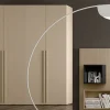 Conjunto de Dormitorio JORDAN EVO en Acabados, perla, java y grafito Nº 21