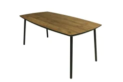 Conjunto de Jardín Aluminio Antracita 6 Sillones COPENHAGUE