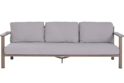 Conjunto de Jardín Aluminio Símil Madera MB-224522