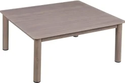 Conjunto de Jardín Aluminio Símil Madera MB-224522