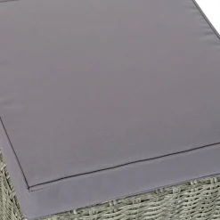 Conjunto de Jardín con Rinconera de Ratán Sintético MB-166669
