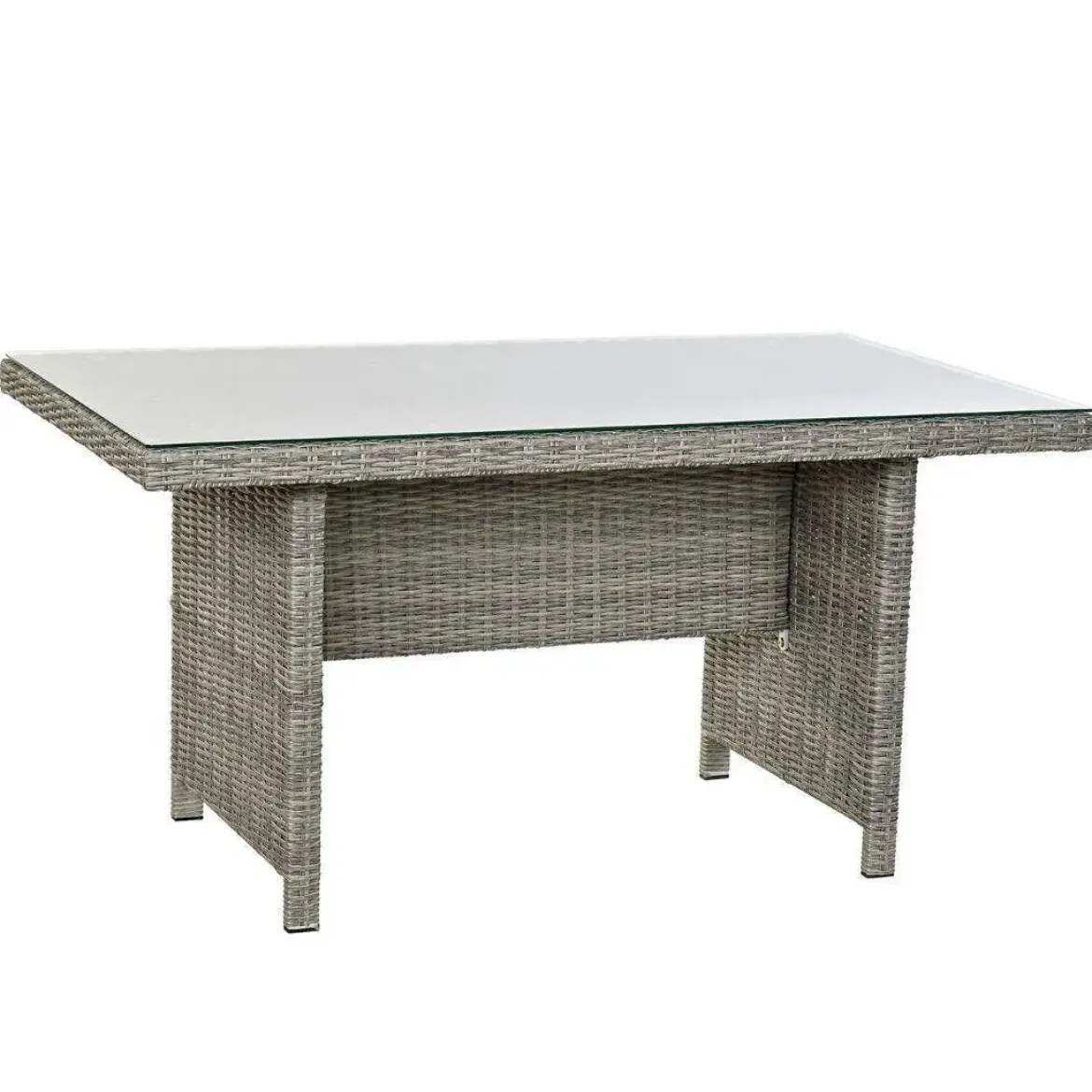Conjunto de Jardín con Rinconera de Ratán Sintético MB-166669