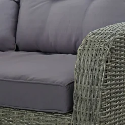 Conjunto de Jardín con Rinconera de Ratán Sintético MB-166669