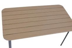 Conjunto de Jardín de Acero y Textilene Efecto Madera MB-224528