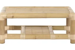 Conjunto de Jardín de Bambú y Ratán Natural 4 Piezas MB-221783