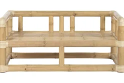 Conjunto de Jardín de Bambú y Ratán Natural 4 Piezas MB-221783