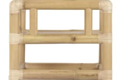 Conjunto de Jardín de Bambú y Ratán Natural 4 Piezas MB-221783