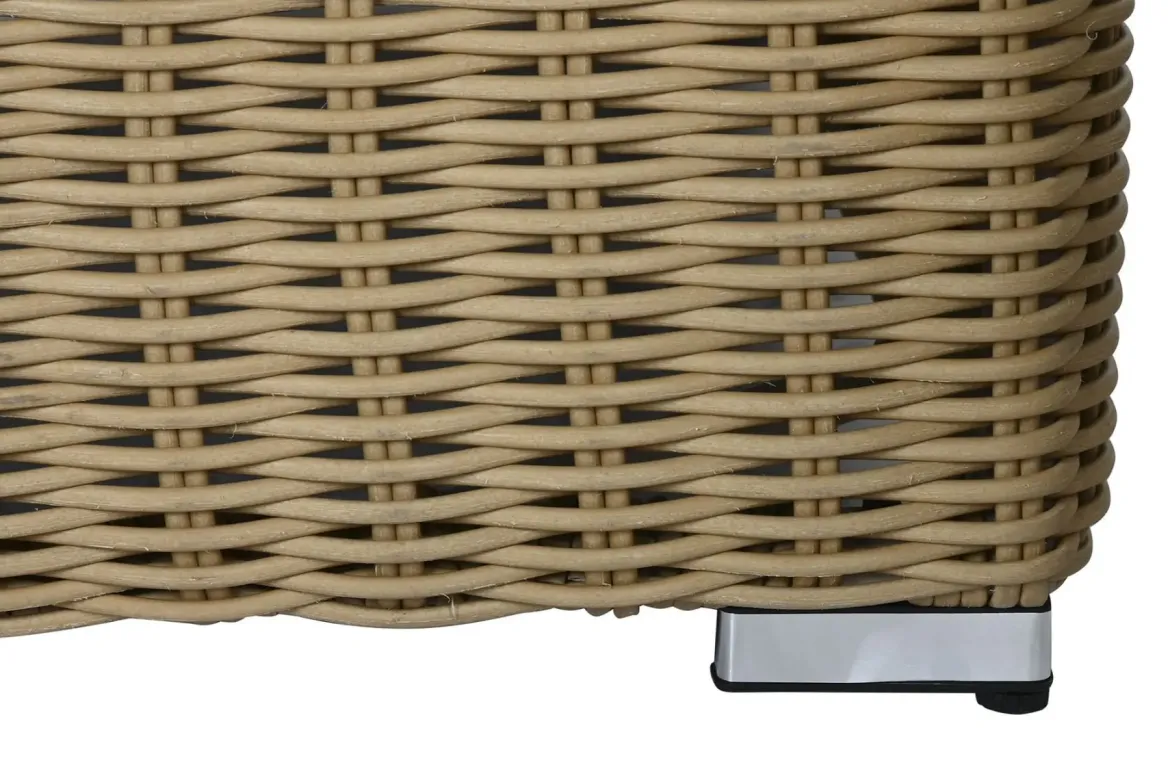 Conjunto de Jardín de Ratán Sintético con Dos Sillones MB-211134