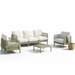 Conjunto de Jardín en Polipropileno Color Verde Menta MB-224149