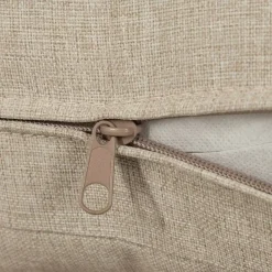 Conjunto de Jardín Estructura de Aluminio Color Beige-Blanco 614435
