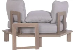 Conjunto de Jardín Rinconero Símil Madera MB-224519