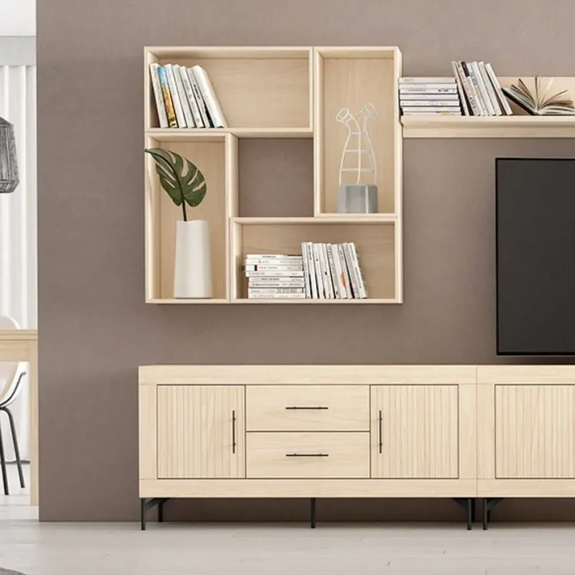 Conjunto de Salón MOON EVO Acabado Alpin Nº 12