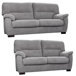 Conjunto de Sofás 3+2 Plazas en Tela Modelo IRENE