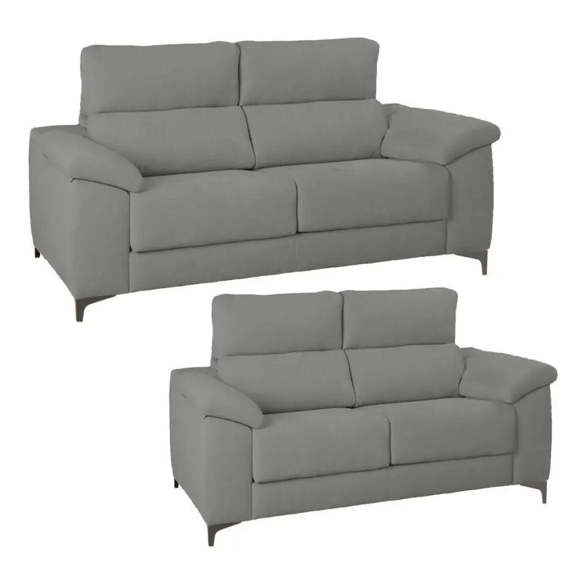 Conjunto Sofás de 3+2 Plazas con Asientos Deslizantes NERÓN