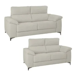 Conjunto Sofás de 3+2 Plazas con Asientos Deslizantes NERÓN