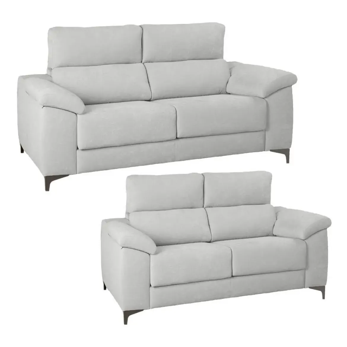 Conjunto Sofás de 3+2 Plazas con Asientos Deslizantes NERÓN