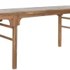 Consola Alargada en Teca Reciclada Natural MB-210556
