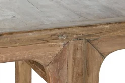 Consola Alargada en Teca Reciclada Natural MB-210556