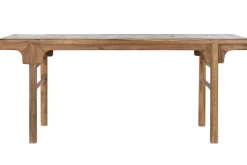 Consola Alargada en Teca Reciclada Natural MB-210556