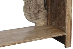 Consola de Entrada Tallada en Madera Teca y Mango MB-216511