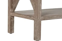 Consola de Madera Bayur con Cajones y Estantes MB-215348