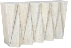 Consola de Madera de Mango Beige MB-212690