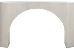 Consola de Madera de Mango Blanco MB-214817