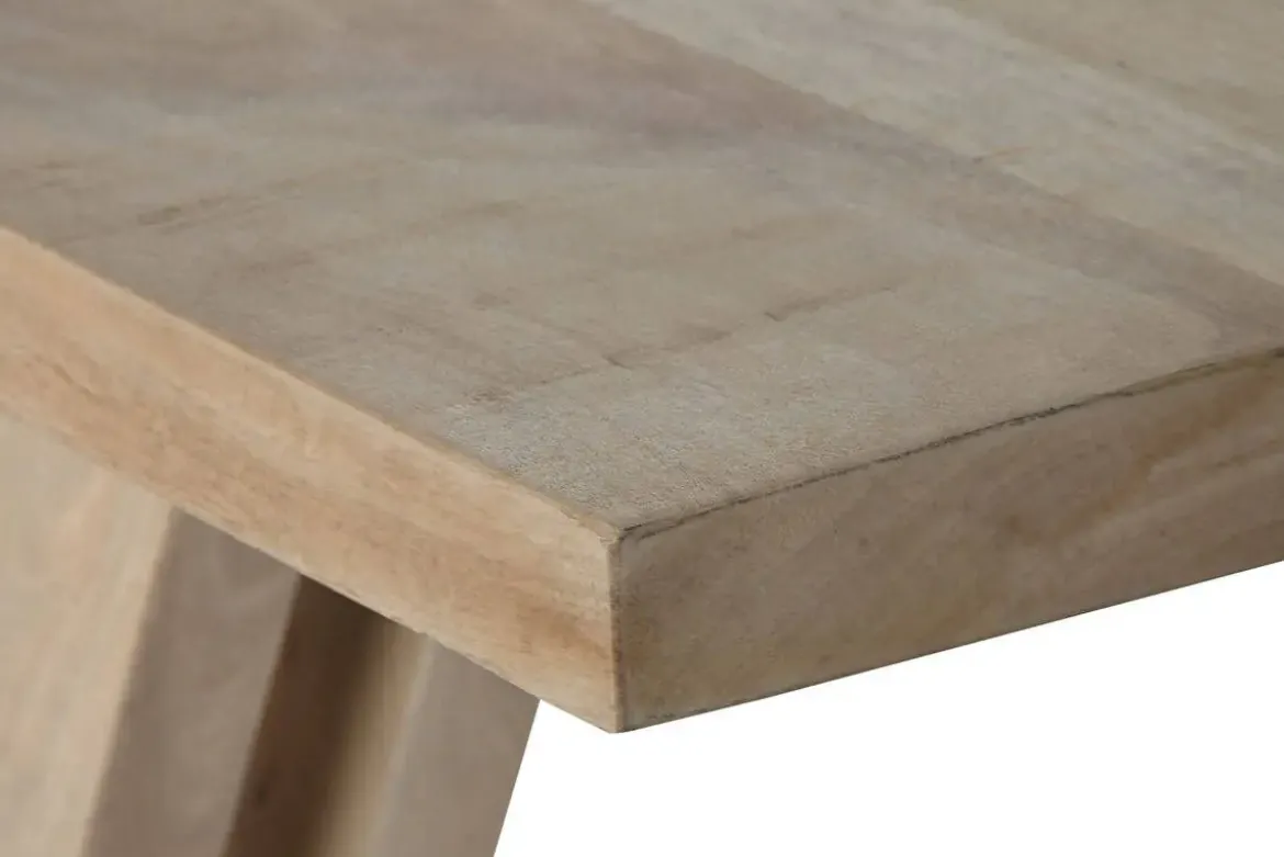 Consola de Madera de Mango Natural 175 cm MB-212692