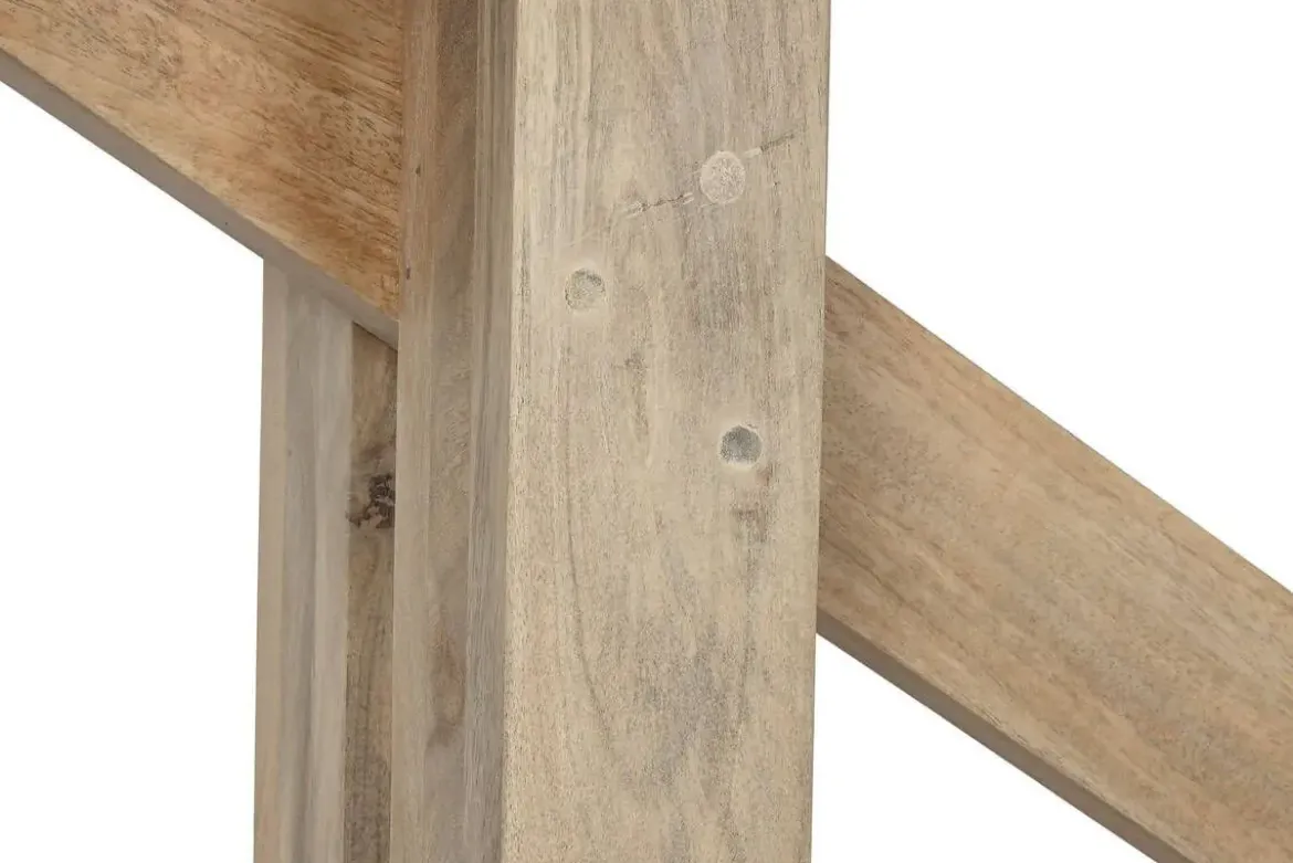 Consola de Madera de Mango Natural 175 cm MB-212692