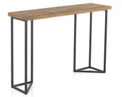 Consola de madera de Olmo viejo modelo 8410 GABAR DECO