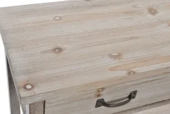 Consola de Madera de Paulownia con 3 Cajones 160 cm MB-218675