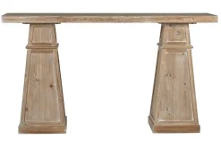 Consola de Madera MDF Decapé Natural MB-216305
