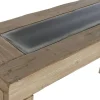Consola de Madera Natural Abeto MDF MB-209219