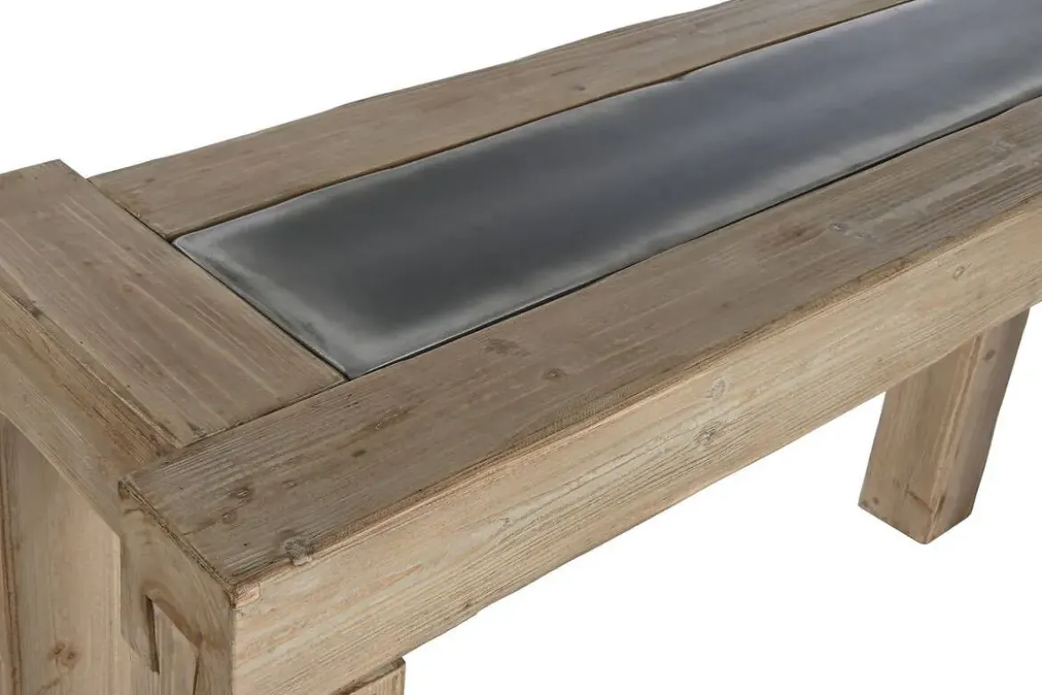 Consola de Madera Natural Abeto MDF MB-209219
